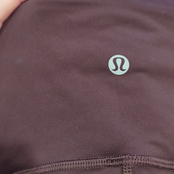 Lululemon Strength & Sweat Crop *23" Black Satin - Picture 8 of 11